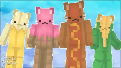 Food Cats Skin Pack