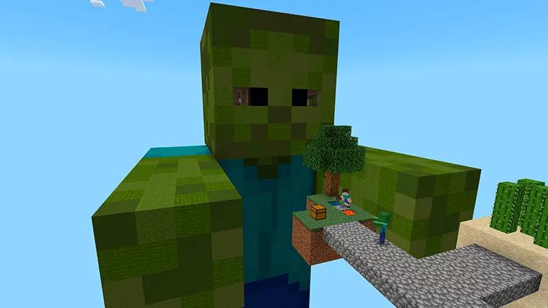 100 Days Skyblock: Zombies