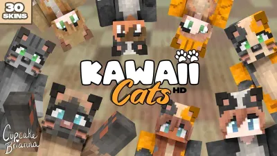 Kawaii Cats HD Skin Pack