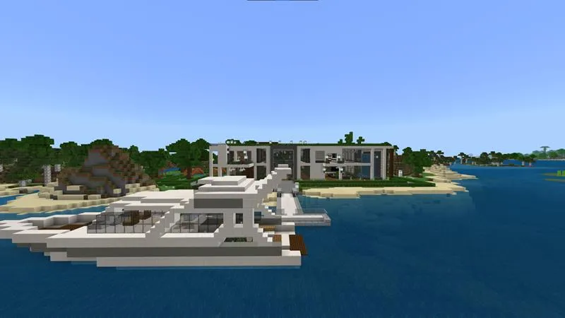 Modern Hillside Mansion