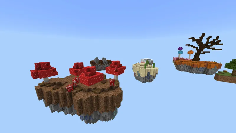 Falling Mobs Skyblock
