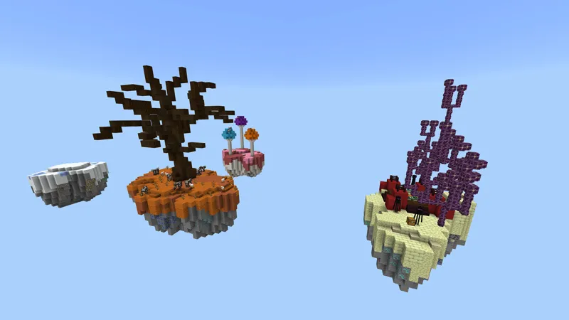 Falling Mobs Skyblock