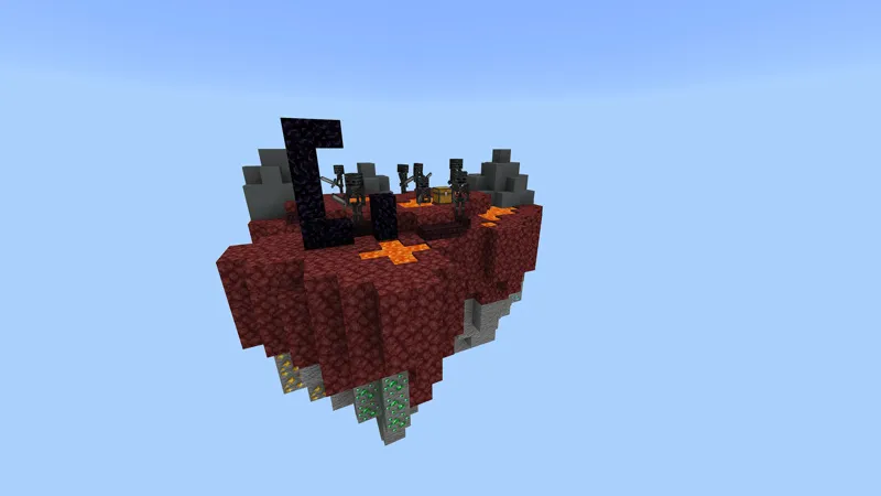 Falling Mobs Skyblock