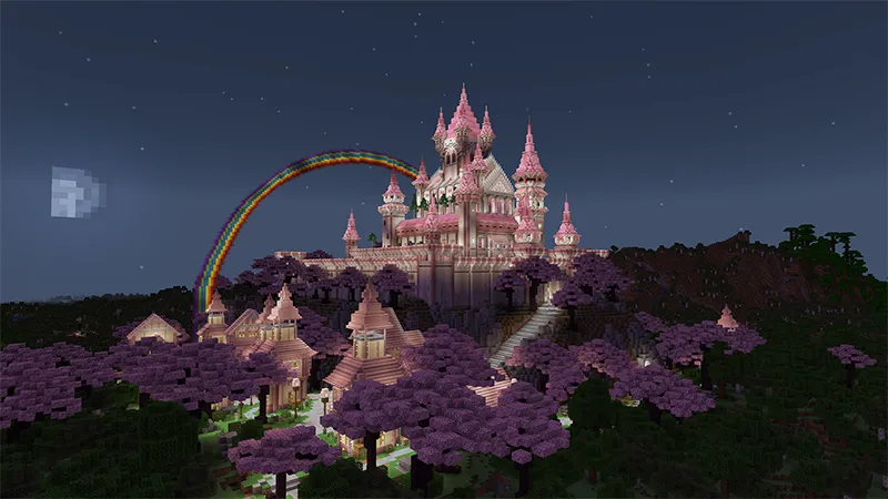 Cherry Blossom Castle