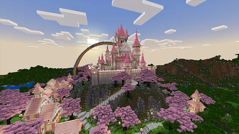 Cherry Blossom Castle