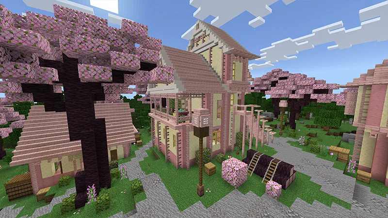 Cherry Blossom Castle