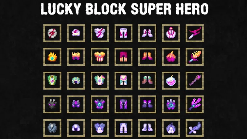 LUCKY BLOCK SUPER HEROES!