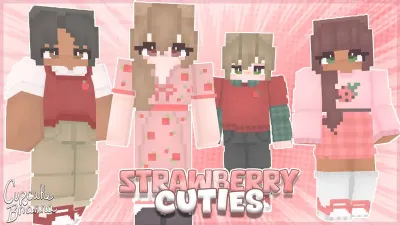 Strawberry Cuties HD Skin Pack