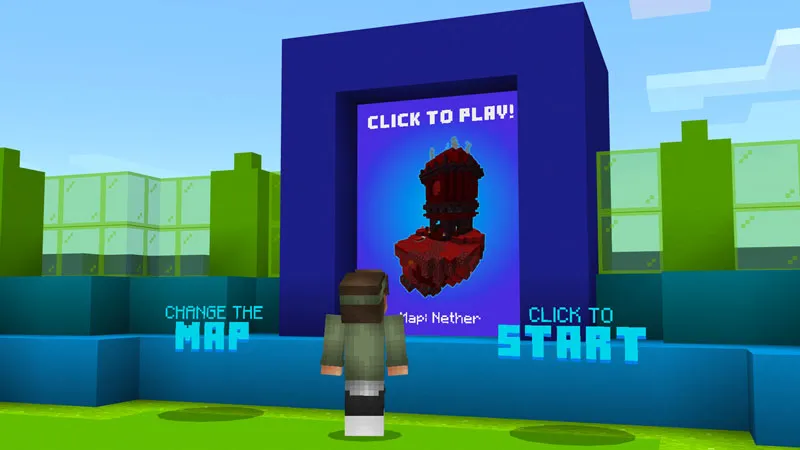 Crazy Lucky Block Bed Wars