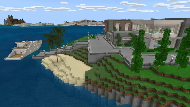 Millionaire Island Mansion