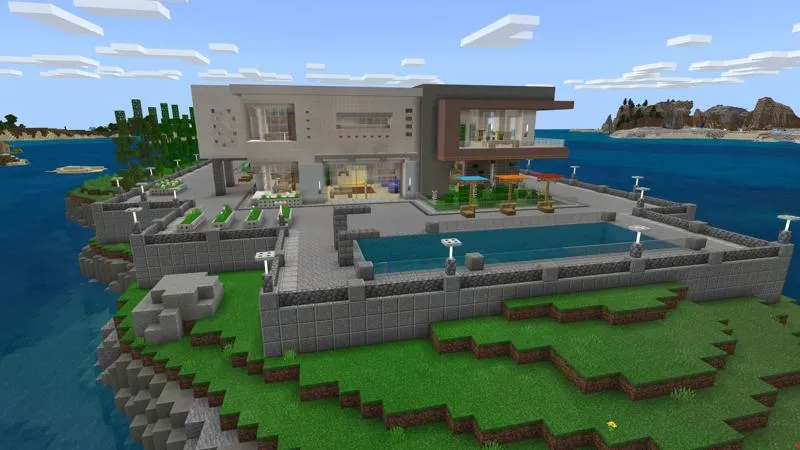Millionaire Island Mansion