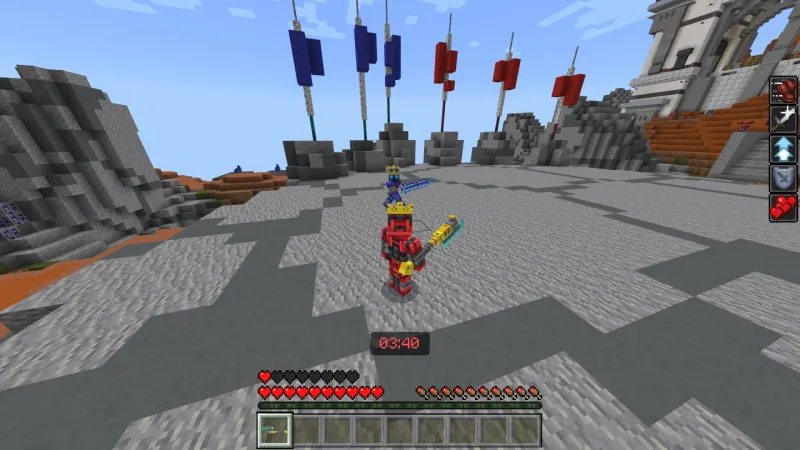 Red Vs Blue Lucky Blocks