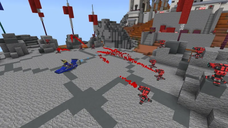 Red Vs Blue Lucky Blocks