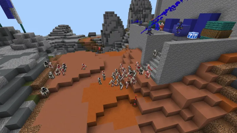 Red Vs Blue Lucky Blocks