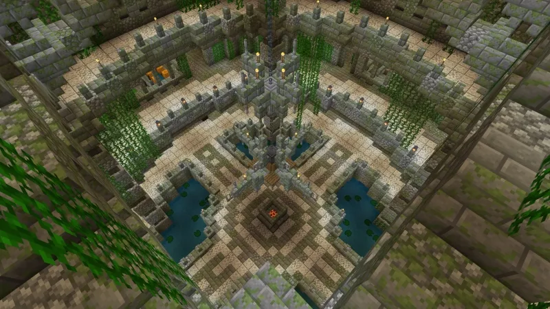 Underground Volcano Temple