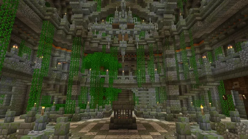 Underground Volcano Temple