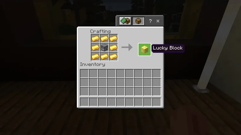 Craftable Lucky Blocks