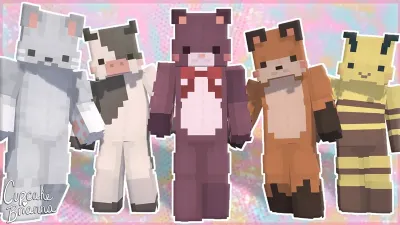 Animal Stuffies Skin Pack