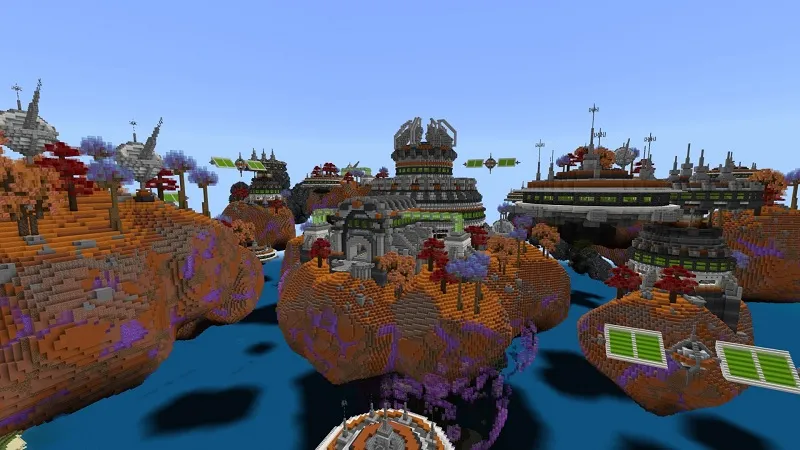 Flying Alien Base