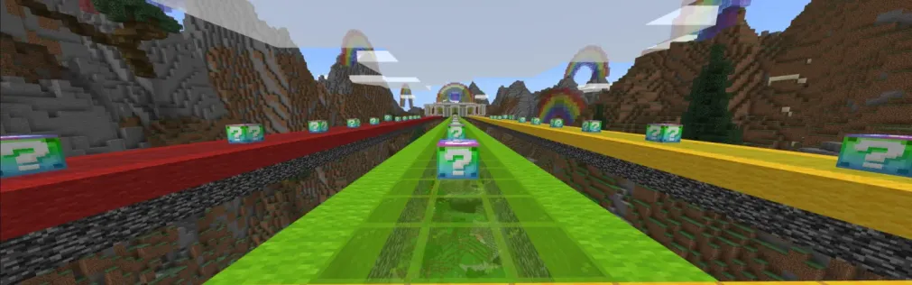 Lucky Block Rainbow Race