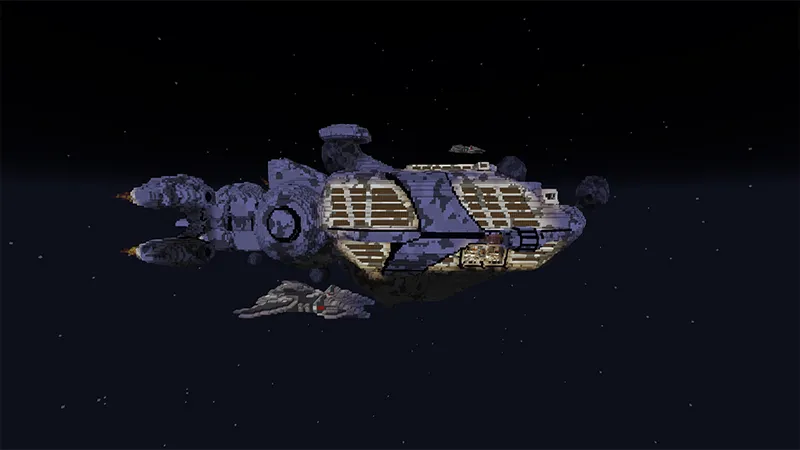 Cyberpunk Space Station