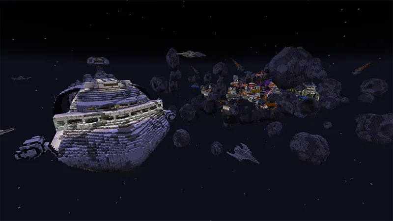 Cyberpunk Space Station