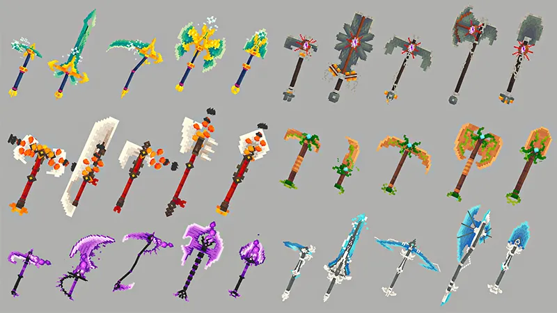 3D Weapons Texture Pack