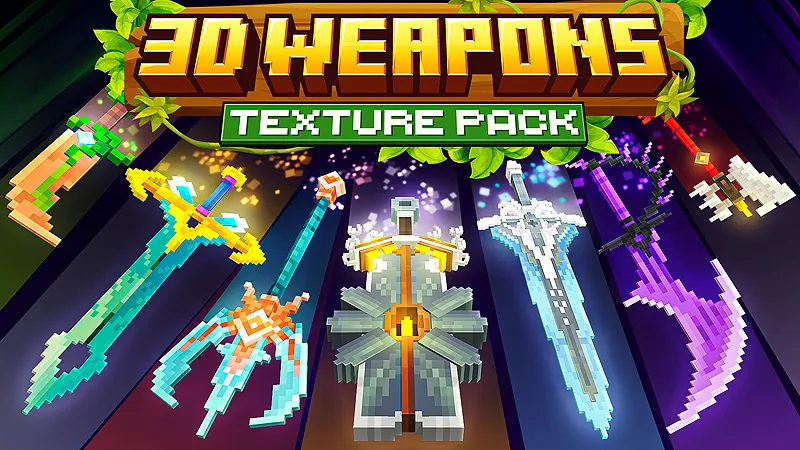 3D Weapons Texture Pack
