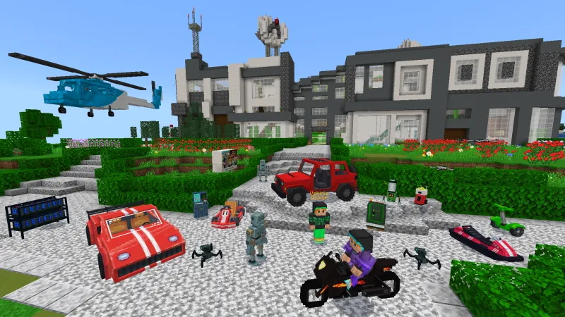 Hacker Modern Mansion