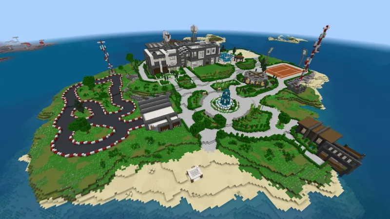 Hacker Modern Mansion