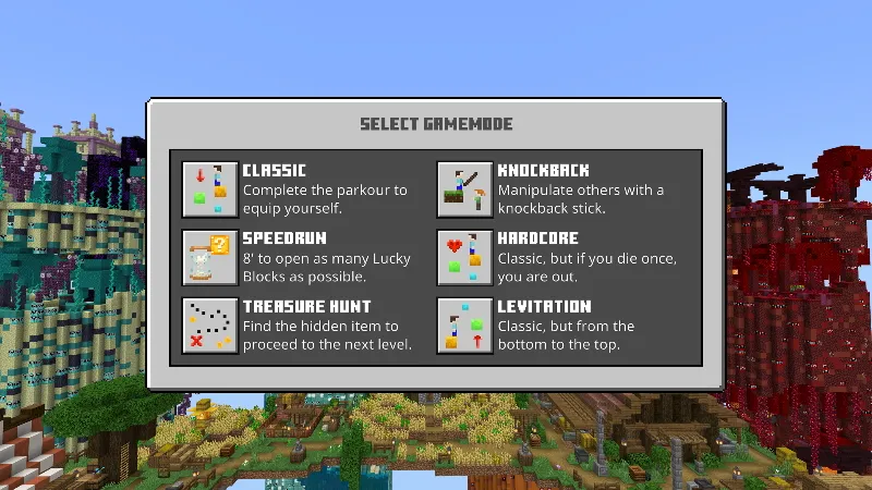 TNT Lucky Block Tower