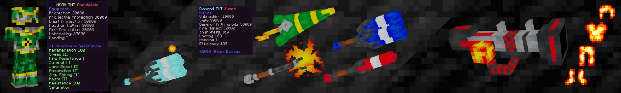 TNT Lucky Block Tower