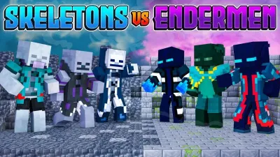 Skeletons vs Endermen
