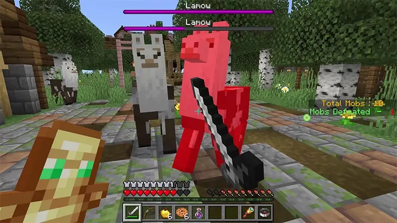 Villagers vs. Mob Fusions