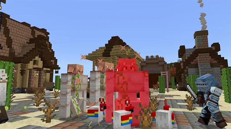 Villagers vs. Mob Fusions