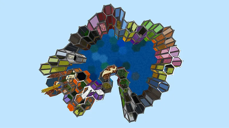 Hexagon Parkour