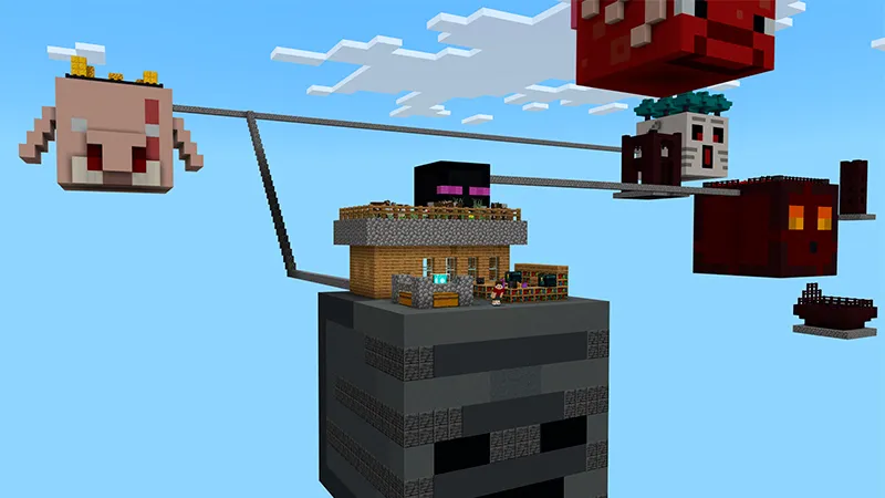 Skyblock Nether Mob Heads