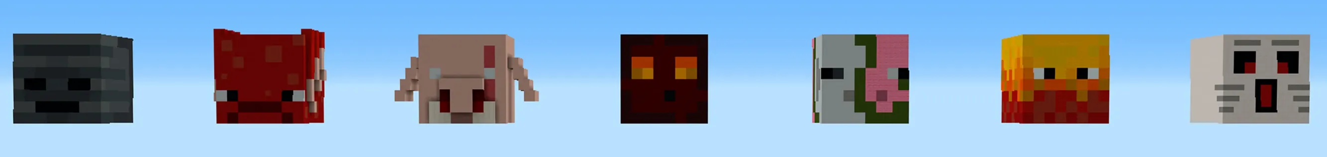 Skyblock Nether Mob Heads