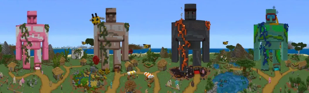 How to Live in an Iron Golem?