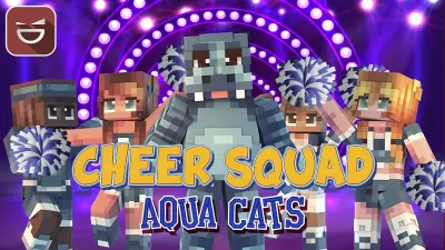 Cheer Squad Aqua Cats