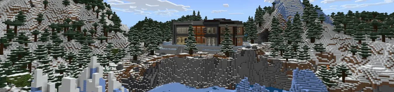 Winter Millionaire Mansion