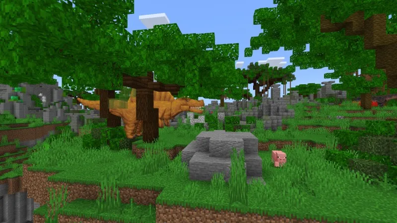 Dinosaur Skyblock