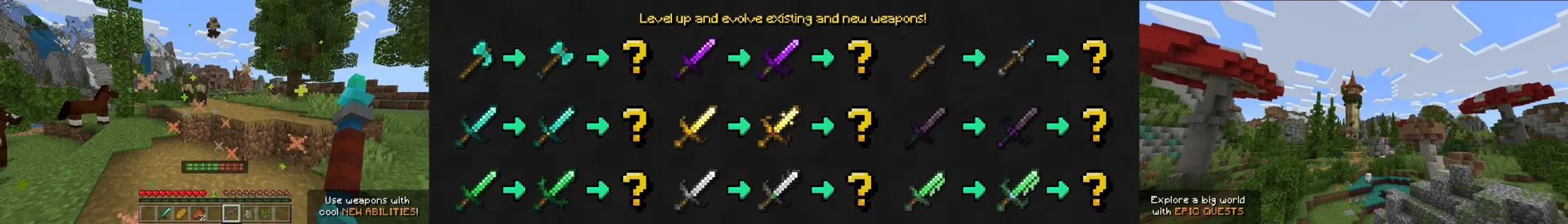 WEAPONS EVOLVE!
