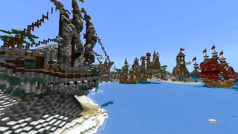 Simple Spawns Pirate Port