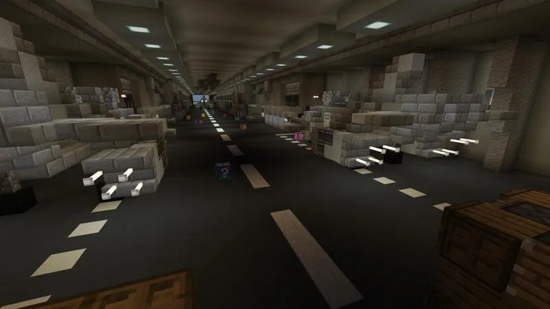 Lucky Skyblock Spaceship