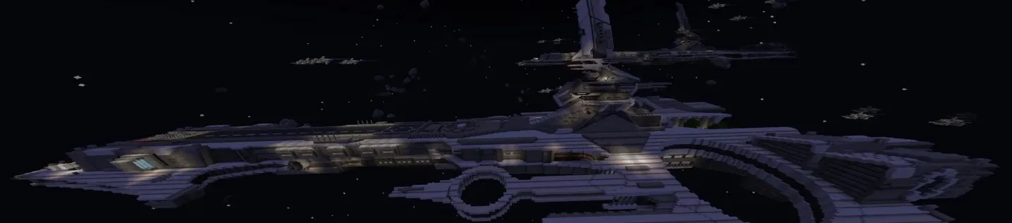 Lucky Skyblock Spaceship