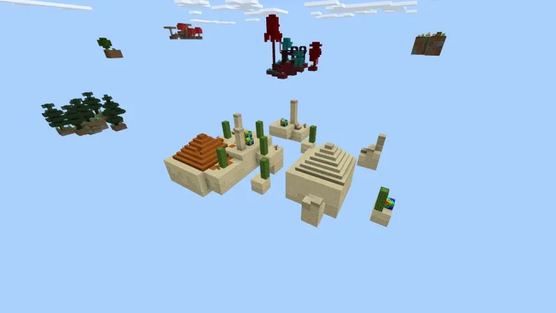 Skyblock Rainbow Lucky Blocks