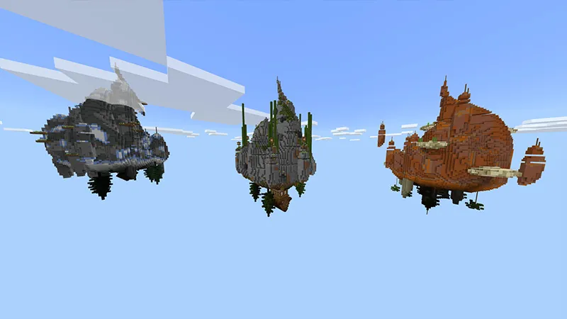Skyblock but Upside Down