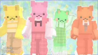Gradient Cats Skin Pack