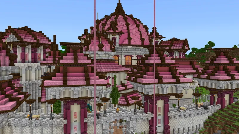 Pretty Pink Castle